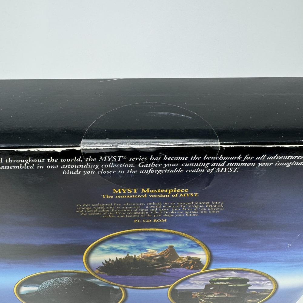 Myst Trilogy (Windows/Mac, 2002) - Big Box - Brand New Sealed - Rare - Picture 3 of 9